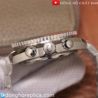 Omega Engrav124ings on Steel Buckle