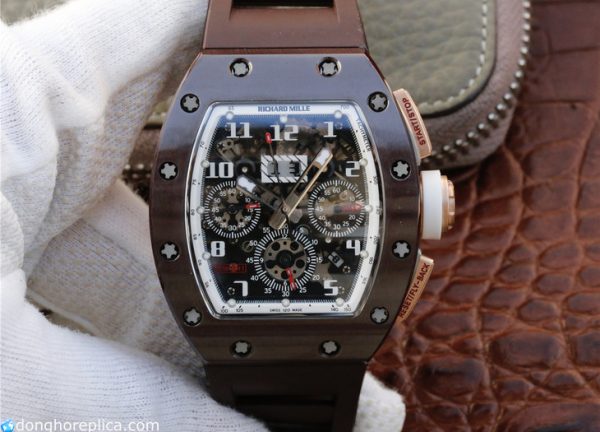 Giới thiệu đồng hồ Richard Mille Massa ceramic automatic super fake siêu cao cấp