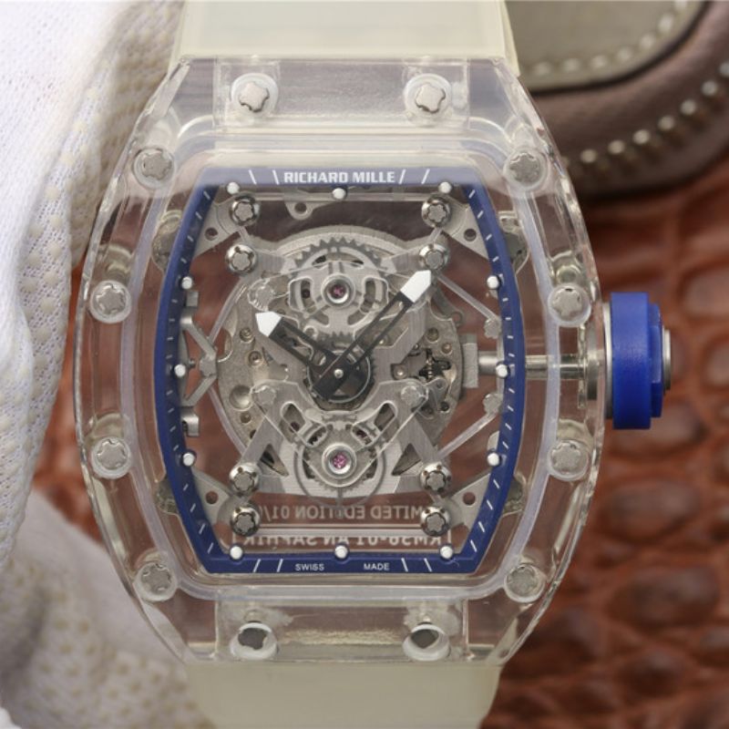 Đồng hồ Richard Mille Sapphire RM027 Tourbillon 44mm Replica 1:1