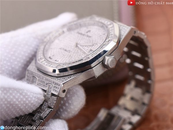 Vỏ thép cao cấp không gỉ của siêu phẩm Audemars Piguet Fake cao cấp nhất