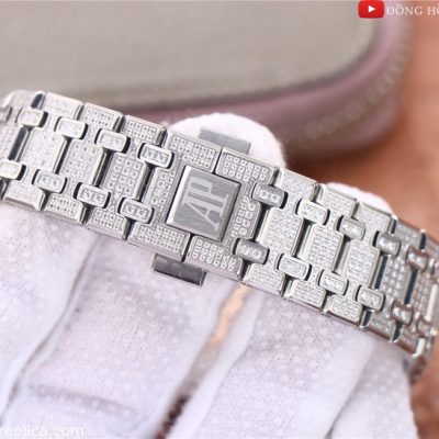 Chiếc đồng hồ Audemars Piguet được đính full kim cương cao cấp nhất