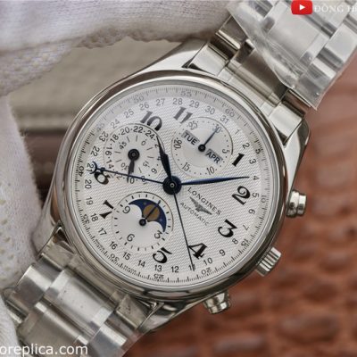 ng h Longines Conquest Classic Chronograph Moonphase