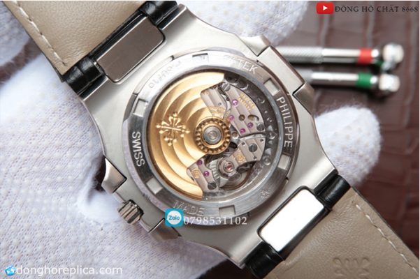 Đồng hồ Patek Philippe Nautilus MoonPhase 5726A-001 Replica 1:1 19 bộ máy đồng hồ đeo tay