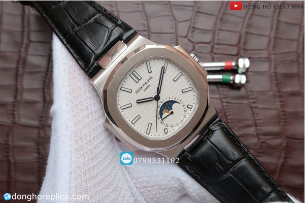 Đồng hồ Patek Philippe Nautilus MoonPhase 5726A-001 Replica 1:1 16 Kiểu dáng thiết kế của Patek Philippe Nautilus MoonPhase