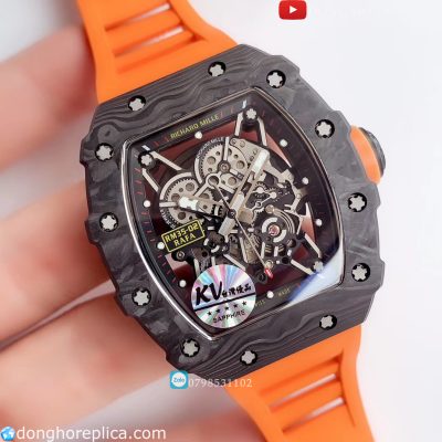 các chi tiết của chiếc Richard Mille Replica đều được làm quá tuyệt vời