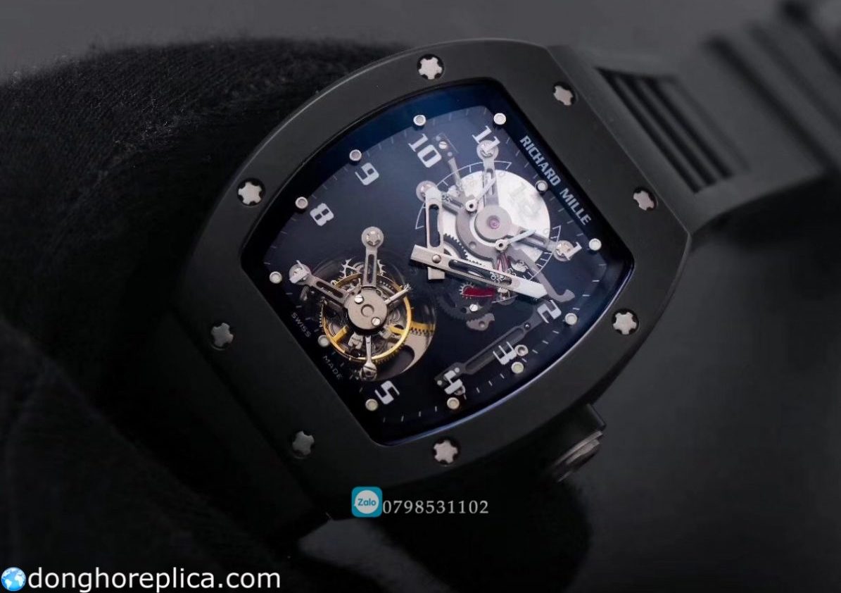 Đánh giá chung về mẫu đồng hồ RM 001 Richard Mille Tourbillon Replica cao cấp