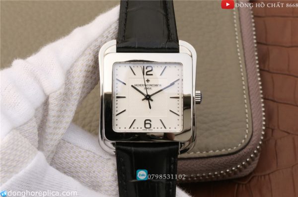 Giới thiệu đồng hồ Vacheron Constantin mặt vuông Historiques 86300/000 1:1