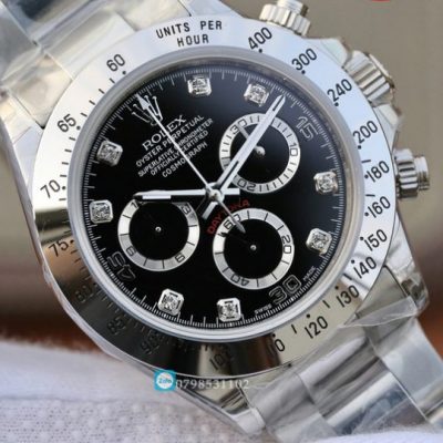 Mặt số đồng hồ Rolex Daytona stainless steel price Super Fake