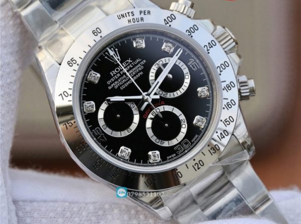 Mặt số đồng hồ Rolex Daytona stainless steel price Super Fake