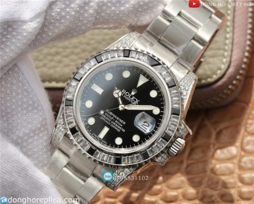 Chiếc đồng hồ Rolex Submariner 40mm super fake mang đậm chất thể thao mạnh mẽ