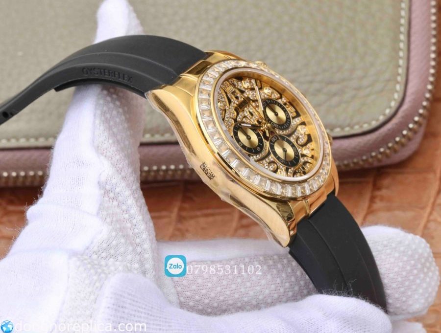 Bộ vỏ của đồng hồ Rolex Daytona eye of the tiger Super Fake