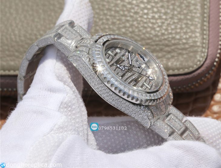 Bộ vỏ khung của đồng hồ Rolex gmt master II Replica
