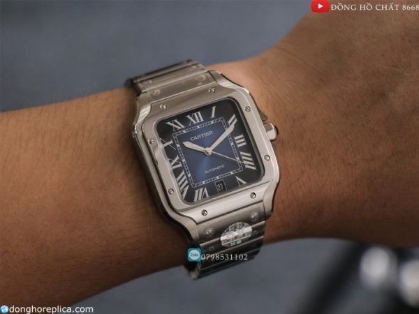 Lên tay trực tiếp sẽ thấy chiếc cartier hút mắt người dùng tới mức nào