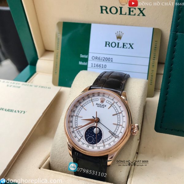 Đánh giá đồng hồ Rolex Cellini Moonphase M50535-0002 39mm