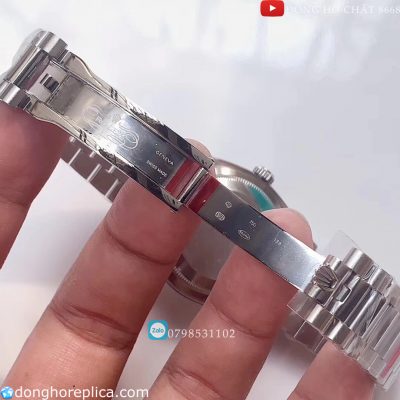 Khóa gập hai lớp chống bung của thương hiệu Rolex