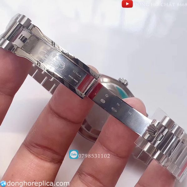 Khóa gập hai lớp chống bung của thương hiệu Rolex