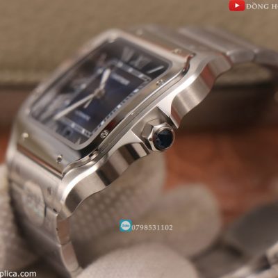 Chiếc Cartier Santos với đặc trưng thiết kế truyền thống