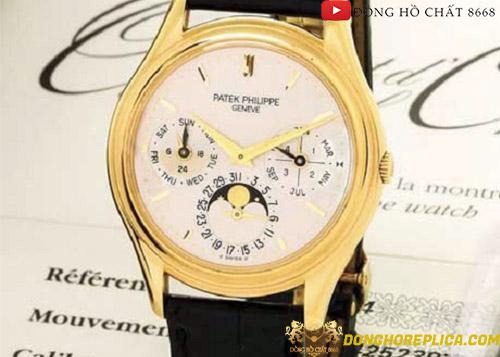 Mẫu đồng hồ Patek Philippe là một trong những thương hiệu đồng hồ nổi tiếng thế giới. Sánh ngang cùng với Vacheron Constantine và Audemars Piguet, họ tạo thành bộ 3 những ông lớn quyền lực trong làng đồng hồ cao cấp.