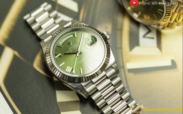 Đồng hồ Rolex Day-Date một phiên bản nâng cấp từ người anh Rolex DateJust
