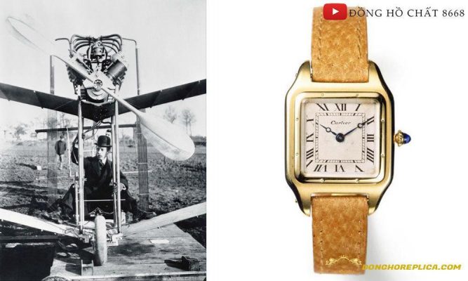 Alberto Santos-Dumont và chiếc đồng hồ Cartier Santos đã ghi dấu ấn lịch sử