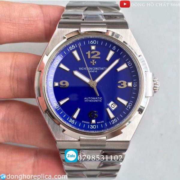 Đồng hồ vacheron constantin swiss made phiên bản Overseas Blue 