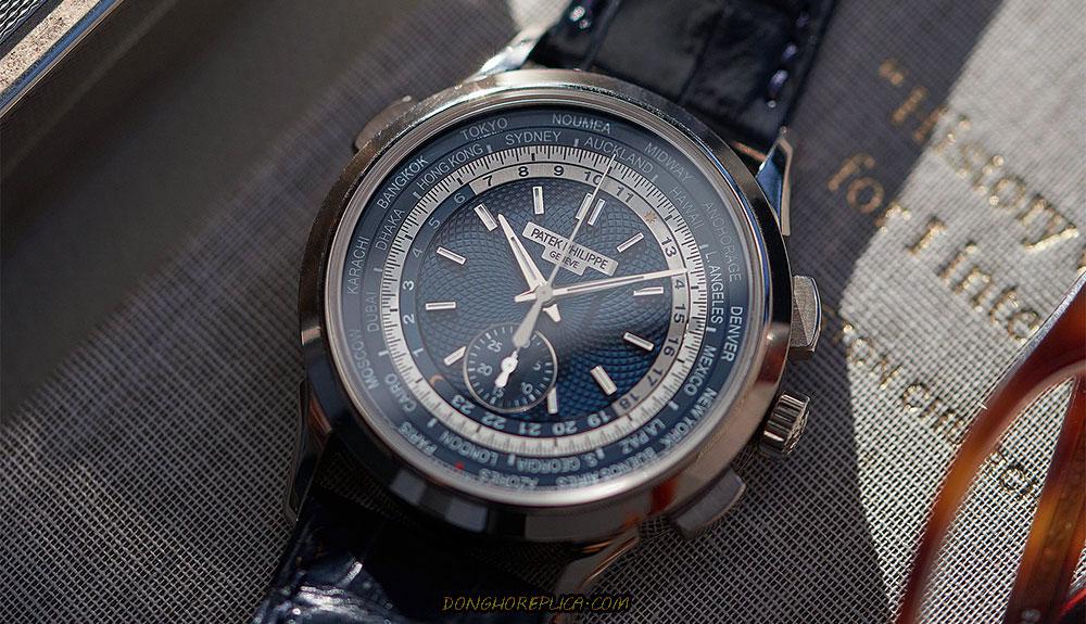 Đồng hồ Patek Philippe cơ lộ máy Nautilus Blue 5903G-001 được giới thiệu lần đầu tiên tại Baselword năm 2016