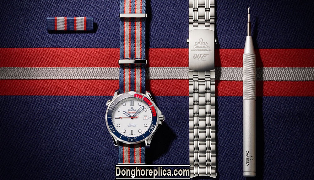 Cách nhận biết đồng hồ Omega chính hãng qua bộ phận dây đeo