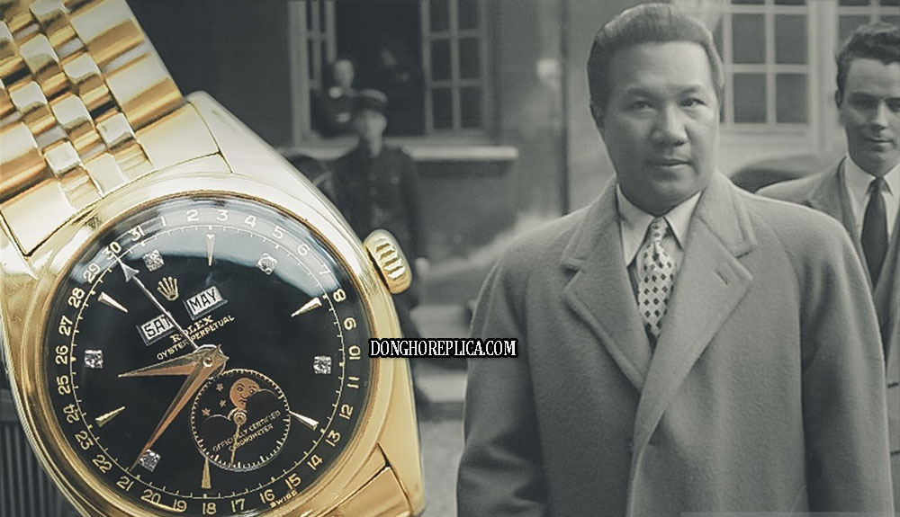 rolex-bao-dai Đồng hồ Rolex của vua Bảo Đại – Một trong chiếc đồng hồ Rolex nổi tiếng