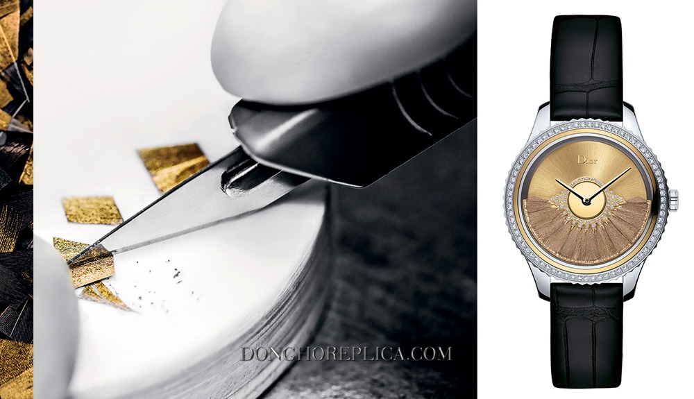 Đồng hồ Dior nữ dây kim loại đính đá 3 màu mặt Dior Satine  DWatch  DWatch