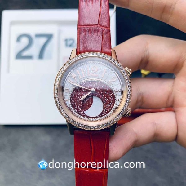 Đồng Hồ Nữ Jaeger Lecoultre Rendez – Vous Q3532490 Moonphase Red