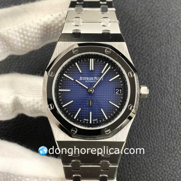 Đồng Hồ Audemars Piguet Royal Oak Jumbo Extra-Thin 15202IP Blue Dial