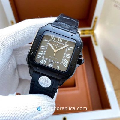 ng H Cartier Santos 100 W20121U2 Ceramic ng H Replica 8668