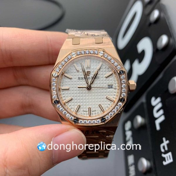 Đồng Hồ Nữ Audemars Piguet Royal Oak Gold 33mm 77321OR.ZZ.1230OR.01