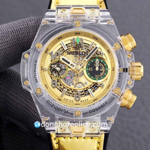 Đồng Hồ Hublot Big Bang Unico Chronograph Yellow Sapphire