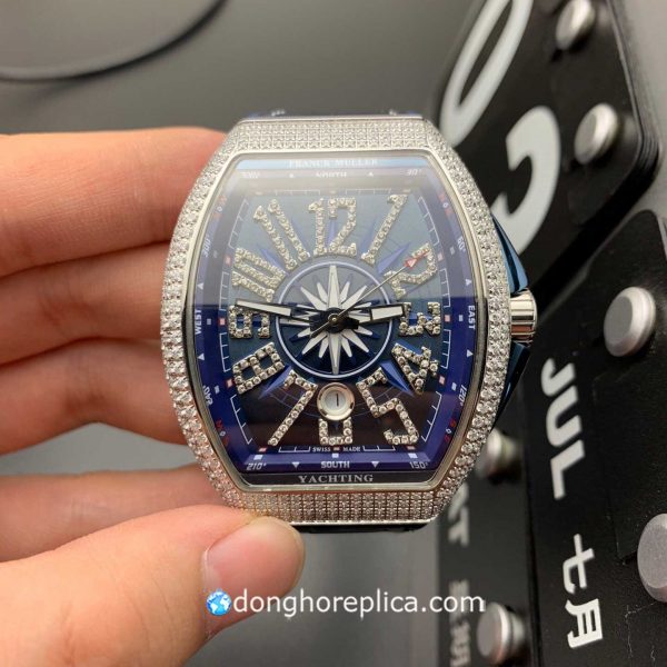 Đồng Hồ Franck Muller Vanguard V 45 SC DT D NBR CD Yachting Blue