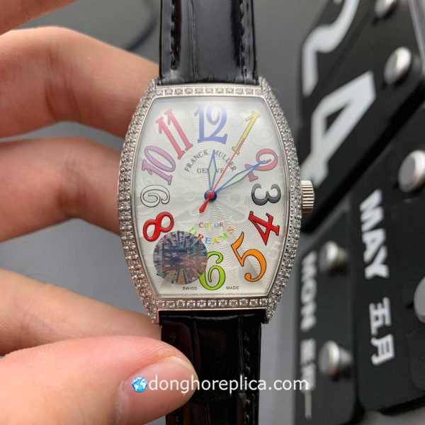 Đồng Hồ Nữ Franck Muller Color Dreams White Dial 35 x 25 mm