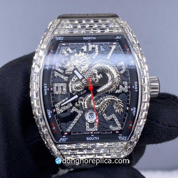 Đồng Hồ Franck Muller Vanguard V 45 SC DT AC NR Dragon King Black