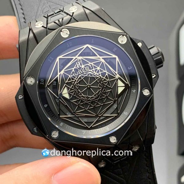 Đồng Hồ Hublot Sang Bleu 415.CX.1112.VR.MXM18 Black Magic