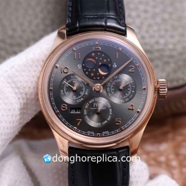 Đồng Hồ IWC IW5032-02 Schaffhausen Portugieser Grey Dial Rose Gold