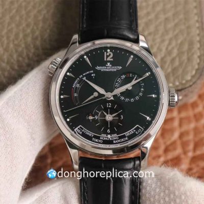 Đồng Hồ Jaeger Lecoultre Master Control Geographic Black Dial