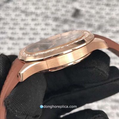 Đồng Hồ Chế Tác Vàng 18K Patek Philippe Aquanaut Độ Kim Cương