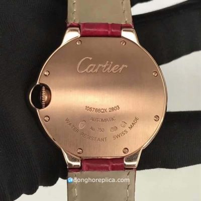 Đồng Hồ Chế Tác Vàng 18K Cartier Ballon Bleu Độ Kim Cương 36mm