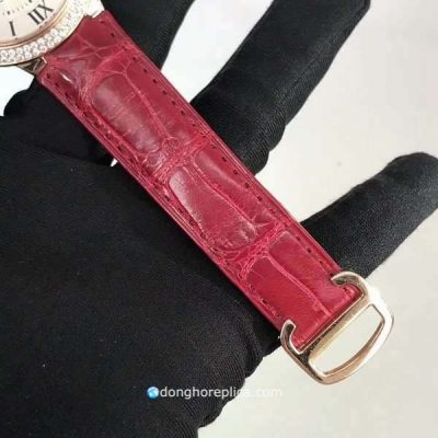 Đồng Hồ Chế Tác Vàng 18K Cartier Ballon Bleu Độ Kim Cương 36mm