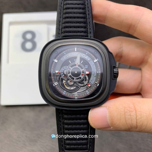 Đồng Hồ Nam SevenFriday P38/01-A057 Black Automatic Super Fake