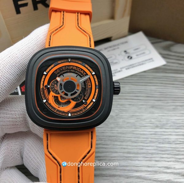 Đồng Hồ Nam SevenFriday P3/07-X227 Orange Replica