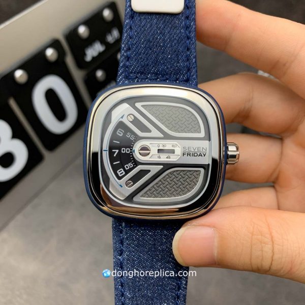 Đồng Hồ Nam SevenFriday M1B/01-V740 Blue Strap Super Fake