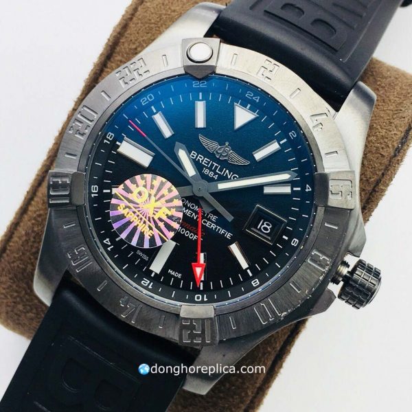 Đồng Hồ Nam Breitling Avenger II GMT A3239011-BC35-152S Siêu Cấp