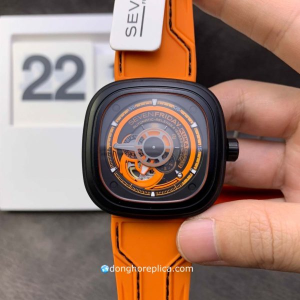 Đồng Hồ Nam SevenFriday P3/07-X172 Orange Replica