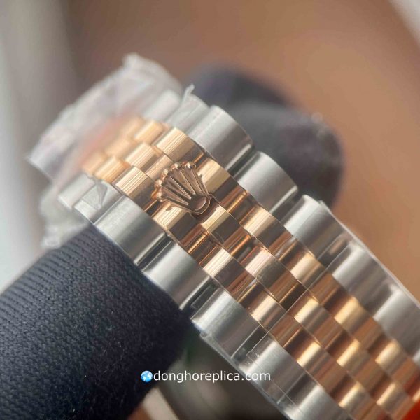 đồng hồ Rolex Siêu Cấp BST Datejust 116231 Demi Gold Everose Computer Dial 36mm