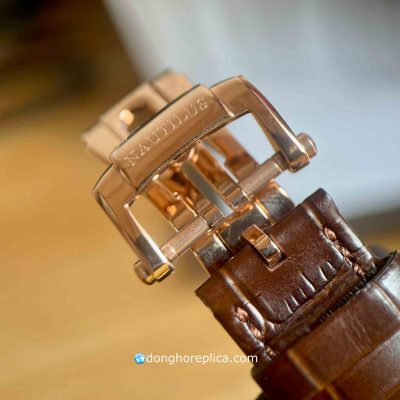 Đồng Hồ Patek Philippe Replica BST Nautilus 5711 Rose Gold Brown